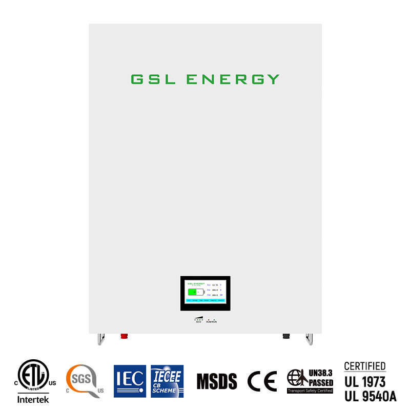 GSL Energy 14.34Kwh Battery CB IEC62619 CE-EMC 51.2V 280Ah Lifepo4 Lithium Tesla Solar Home Power Storage Wall Solar System
