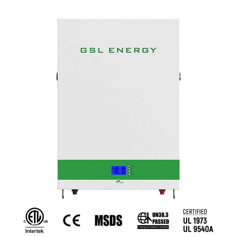 GSL ENERGY 51.2V CATL Lifepo4 Battery 200Ah Solar Power Wall Lithium Battery Pack 10Kwh For Home System