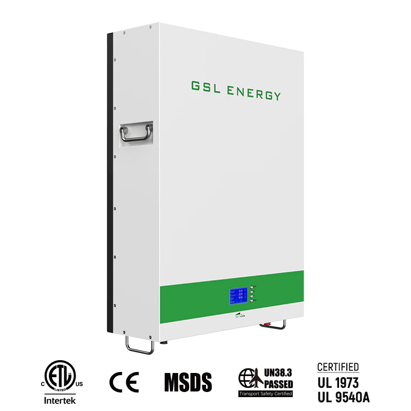 GSL ENERGY 51.2V CATL Lifepo4 Battery 200Ah Solar Power Wall Lithium Battery Pack 10Kwh For Home System