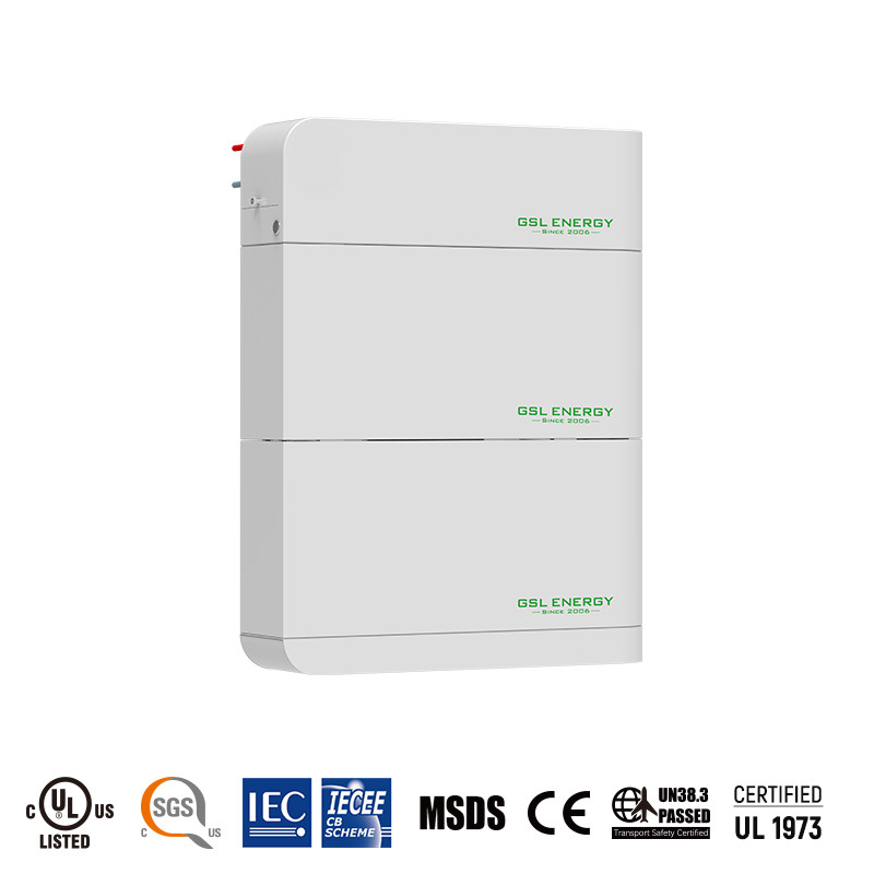 GSL ENERGY 10KWH UL1973 204V 100AH Residential ESS Lifepo4 Battery Storage System