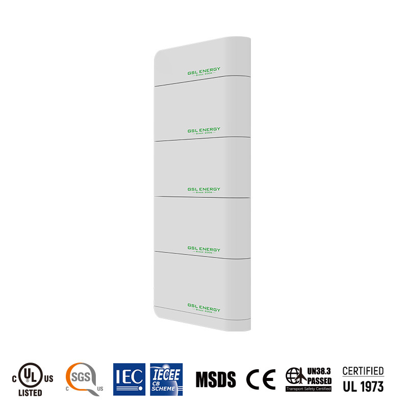 GSL ENERGY 20KWH UL1973 409V 100AH residential ESS Lifepo4 lithium battery storage system