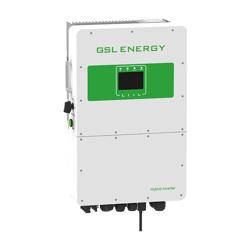 GSL ENERGY 10Kw High Voltage Battery Energy Storage System Hybrid Solar Inverter 3 Phase with MPPT Controller