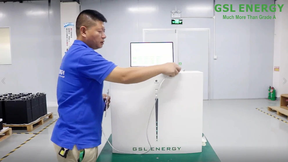 GSL ENERGY All In One 5.5kva 10kwh Off Grid Solar Inverter with Battery Storage Decomposition Video-2