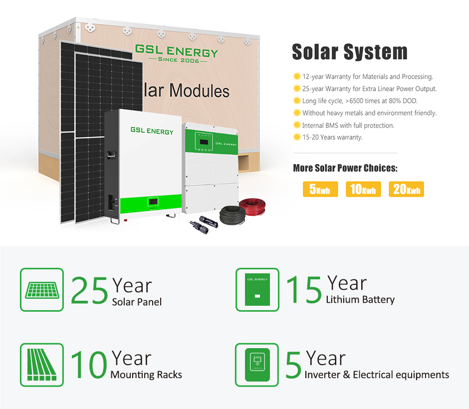 product-GSL ENERGY-GSL ENERGY Hybrid Inverter Solar Energy Systems 10Kwh 20Kwh 30Kwh-img