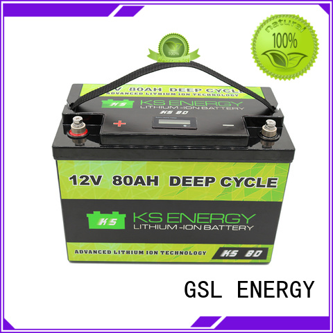 lithium ion battery manufacturers storage for cycles GSL ENERGY