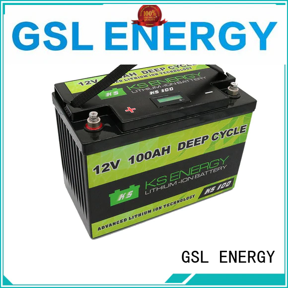 deep lifepo4 GSL ENERGY Brand 12v 50ah lithium battery