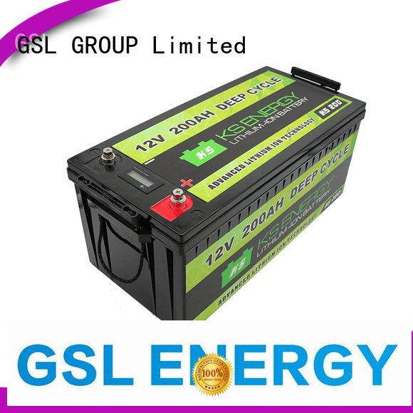 lifepo4 12v 20ah lifepo4 led display GSL ENERGY