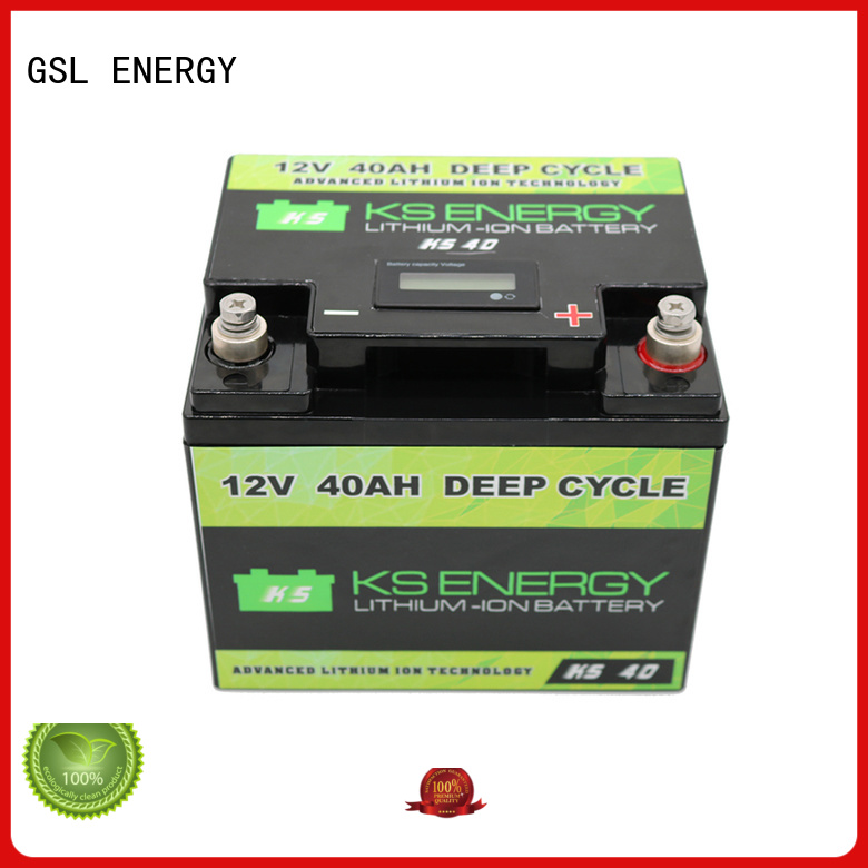 GSL ENERGY lifepo4 battery pack inquire now led display