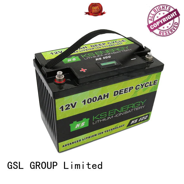 GSL ENERGY 2020 hot-sale 100ah solar battery high rate discharge high performance