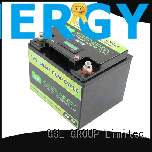 GSL ENERGY safer lifepo4 battery 12v supplier for camping