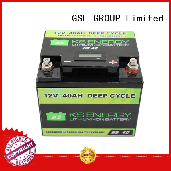 solar marine 12v 50ah lithium battery storage GSL ENERGY Brand company