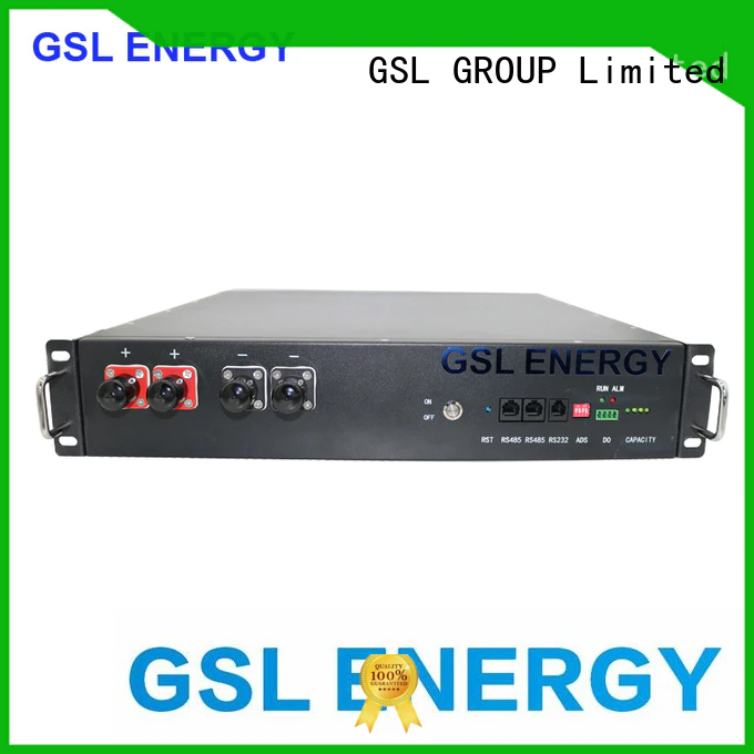 GSL ENERGY solar lifepo4 battery pack for home