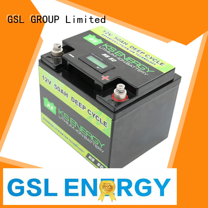 applications lithium rv battery phosphate for camping GSL ENERGY