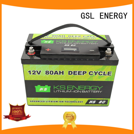 GSL ENERGY lithium rv battery customization for car