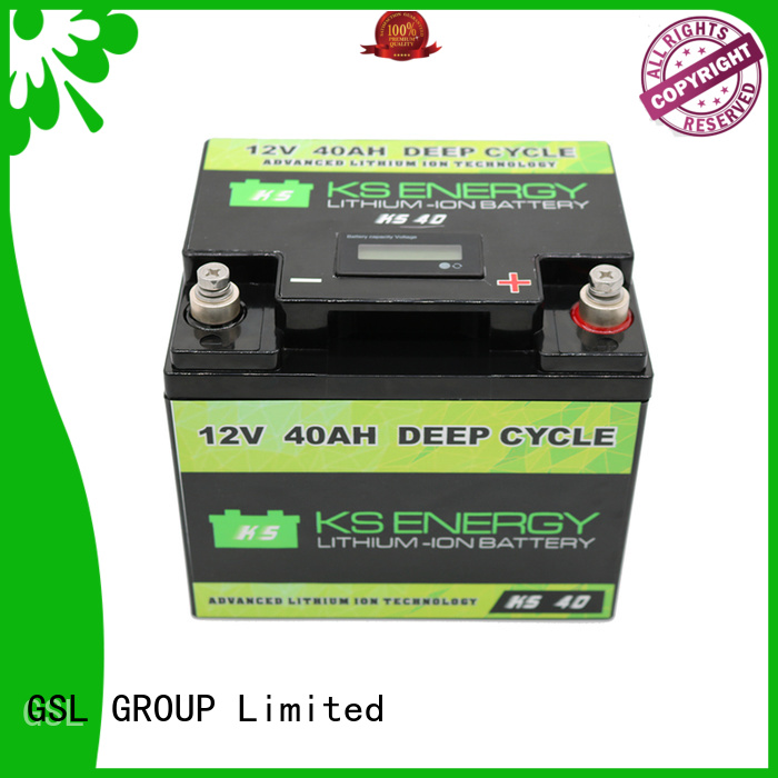 GSL ENERGY rechargeable lifepo4 battery 100ah bulk production for cycles