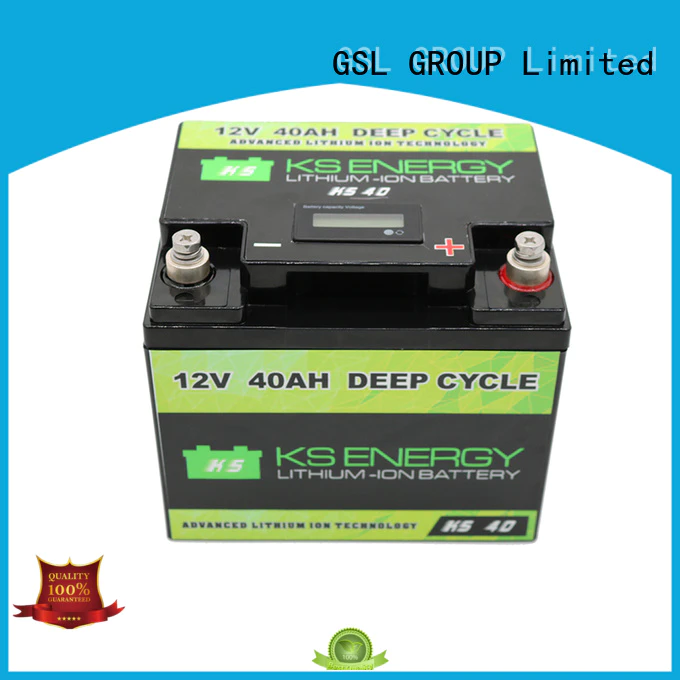 GSL ENERGY lithium battery 12v 300ah bulk production for motorcycle