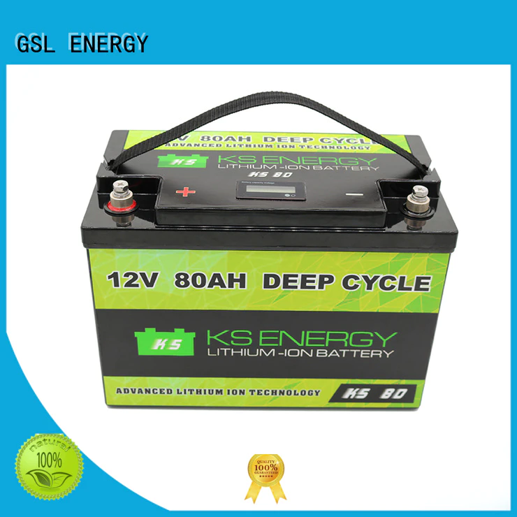 GSL ENERGY lithium rv battery bulk production for camping