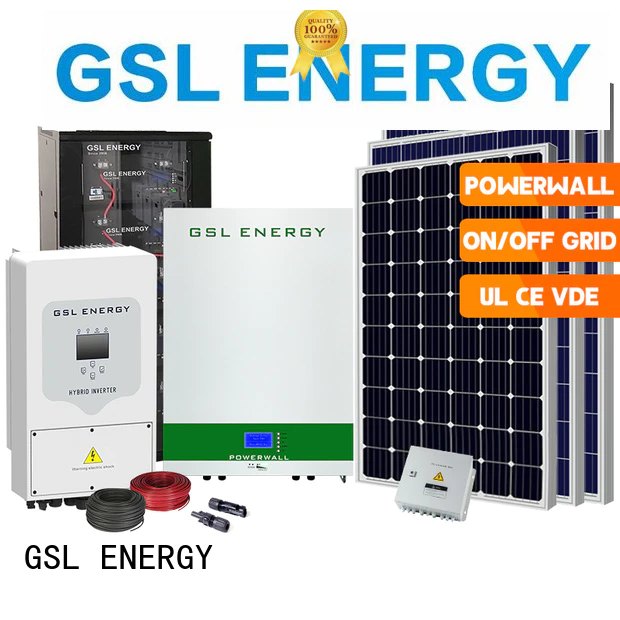 GSL ENERGY factory direct solar energy system for home intelligent control fast delivery