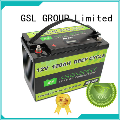 lithium battery 12v 200ah customization led display GSL ENERGY
