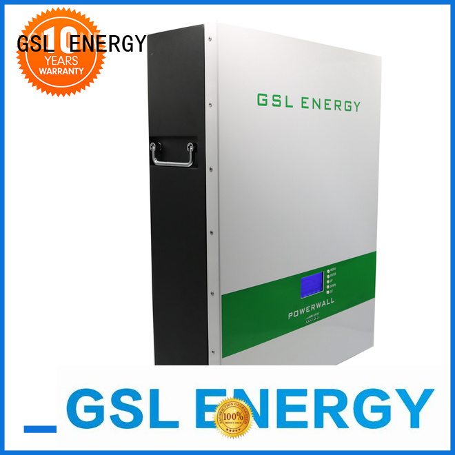 popular lithium battery for solar storage for home GSL ENERGY