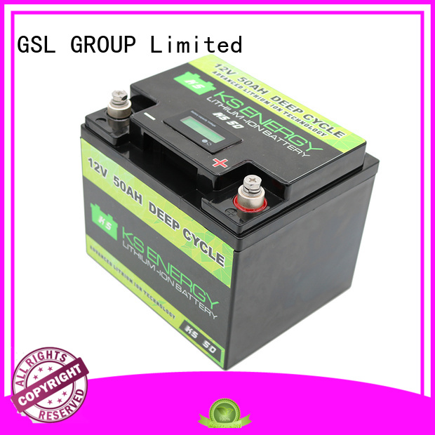 12v 50ah lithium battery inquire now for cycles GSL ENERGY