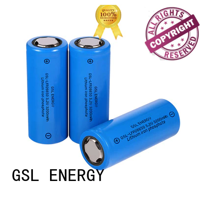 GSL ENERGY durable 26650 lithium rechargeable battery custom competitive price