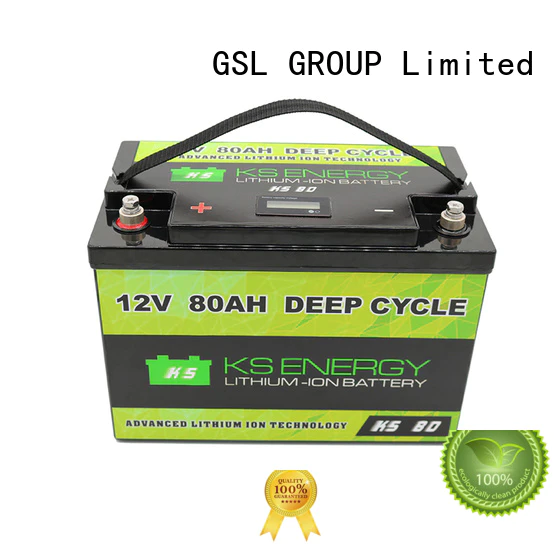 GSL ENERGY alternative solar battery 12v customization for camping