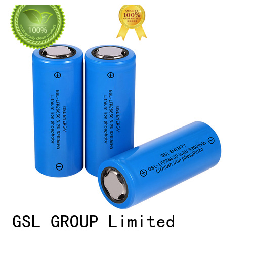 GSL ENERGY 26650 lithium rechargeable battery supply manufacturer