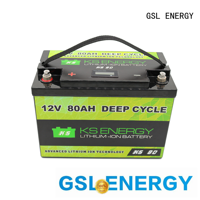 GSL ENERGY lithium battery 12v 300ah free maintainence high performance