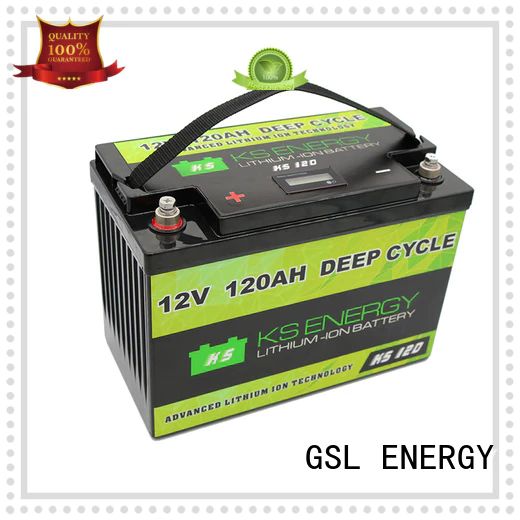 GSL ENERGY lifepo4 battery pack supplier for cycles