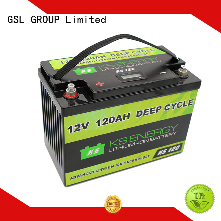batteries lifepo4 battery pack phosphate led display GSL ENERGY