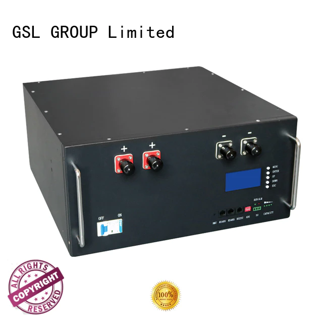 GSL ENERGY lifepo4 telecom battery bulk production for industry