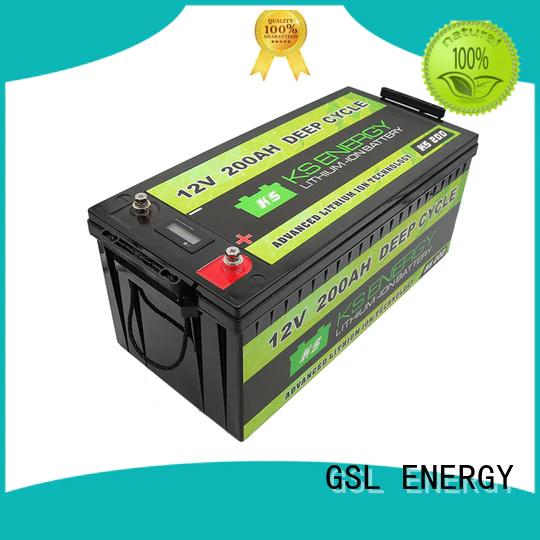 GSL ENERGY lifepo4 battery 100ah bulk production for cycles