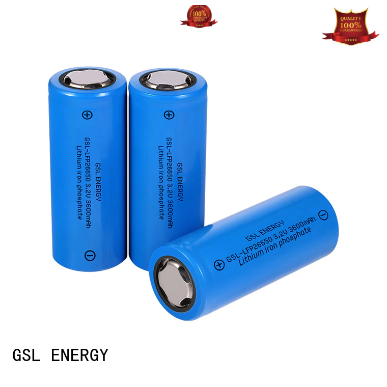 GSL ENERGY 26650 protected battery manufacturer