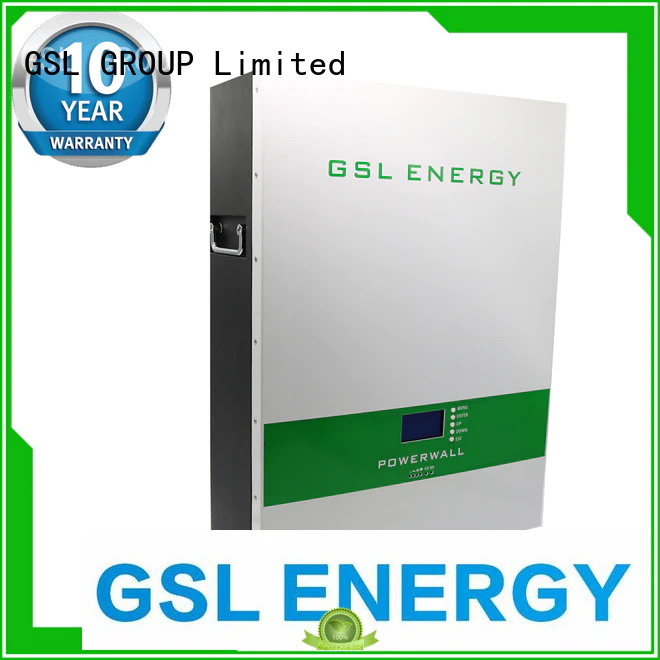 popular lifepo4 batteries for solar for home GSL ENERGY