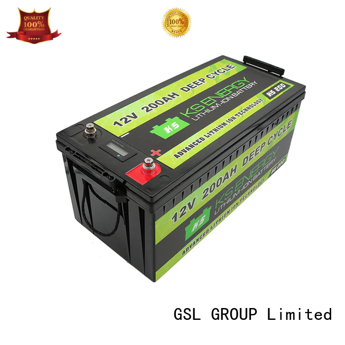 more rechargeable 12v 50ah lithium battery led GSL ENERGY Brand