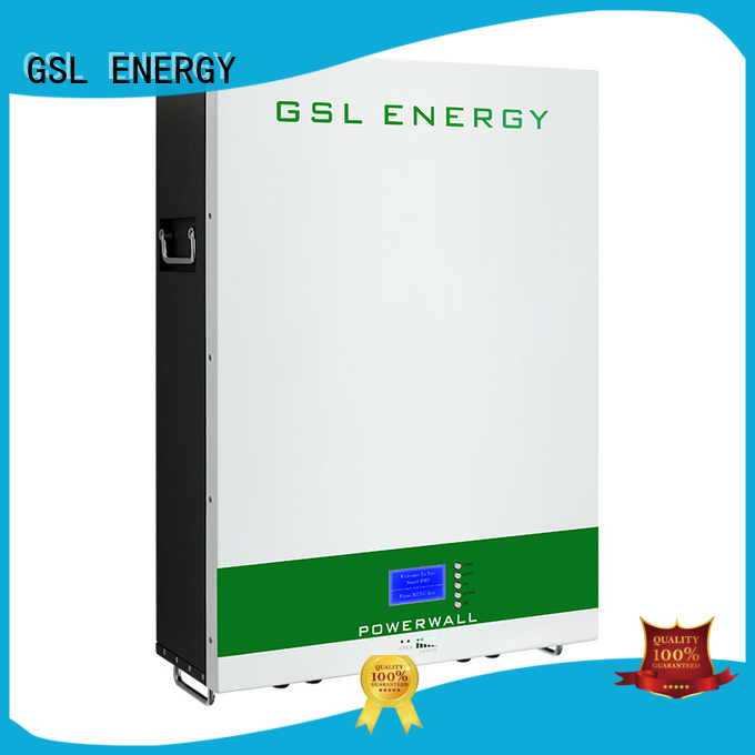 GSL ENERGY wall mounted powerwall battery best design for industry