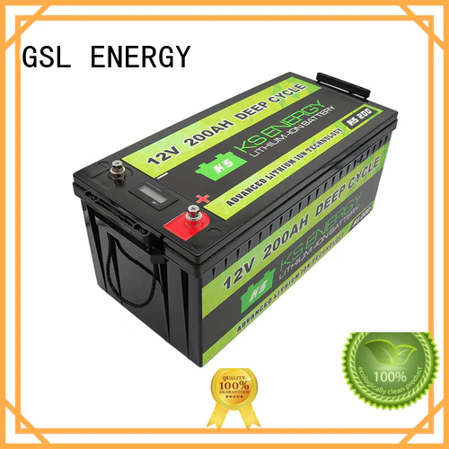 GSL ENERGY hot-sale lithium battery 12v 100ah manufacturer for camping