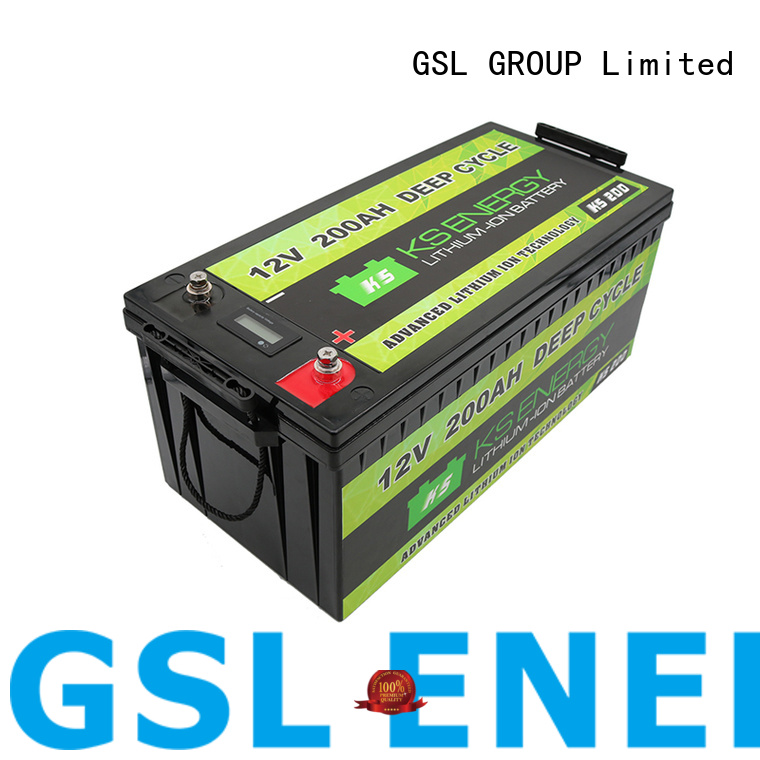 GSL ENERGY 12v solar battery free maintainence wide application