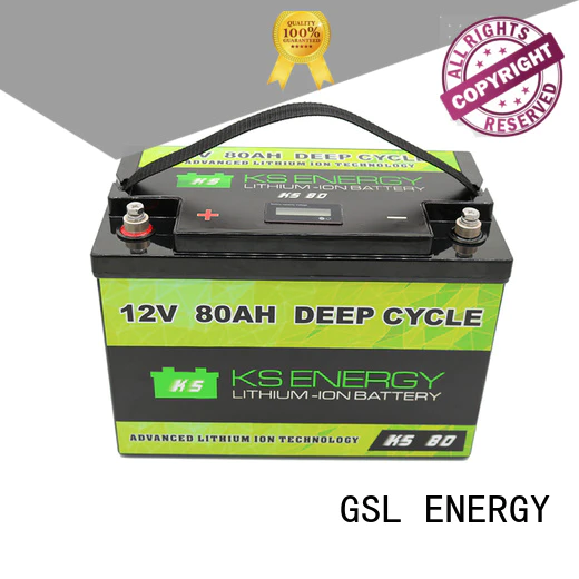 GSL ENERGY Brand li motorcycle lifepo4 12v 50ah lithium battery