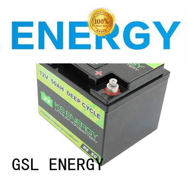 GSL ENERGY large capacity lifepo4 battery 12v inquire now for camping