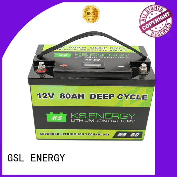 GSL ENERGY energy saving lithium rv battery inquire now led display