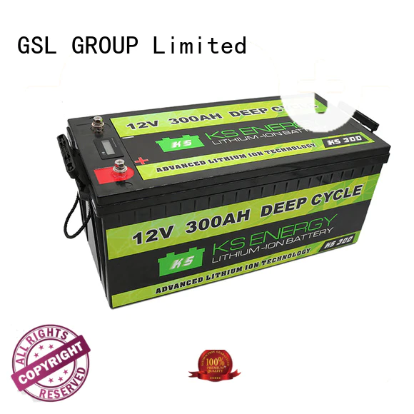 led camping capacity GSL ENERGY Brand 12v 50ah lithium battery supplier