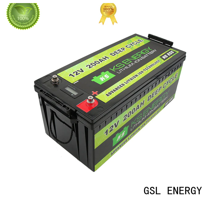 GSL ENERGY solar batteries 12v 200ah free maintainence high performance