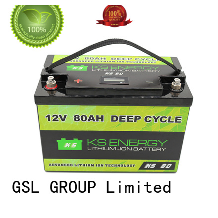 GSL ENERGY 12v 100ah solar battery short time high performance