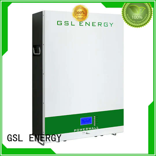 GSL ENERGY factory price solar powered battery bank supplier for home
