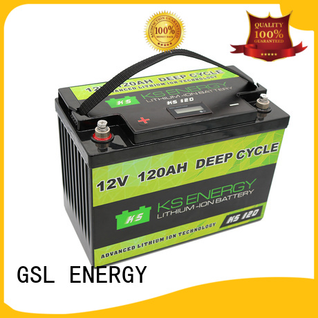 GSL ENERGY off-grid lifepo4 battery 100ah customization for motorcycle